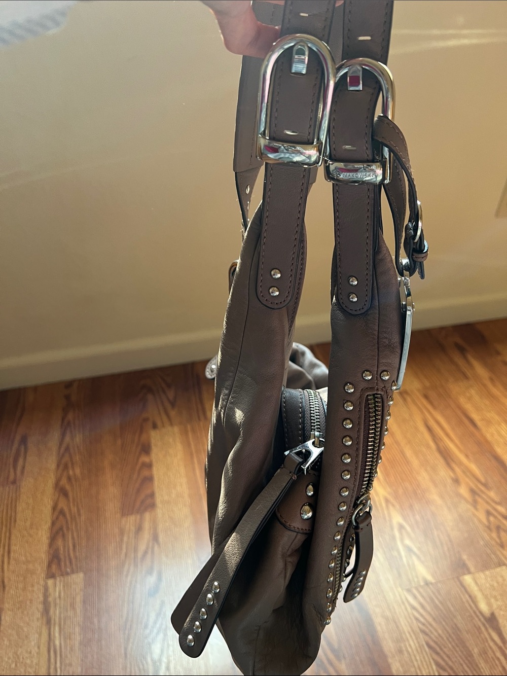 B. Makowsky Olympia Satchel. ******PRE-LOVED*** - Picture 10 of 12